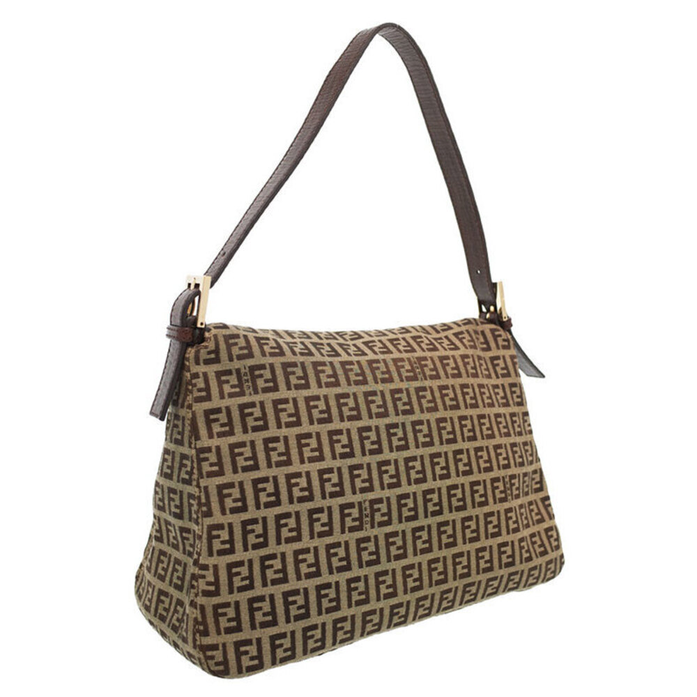 Fendi Mamma Bucket Bag Shoulder Semi Zucchino